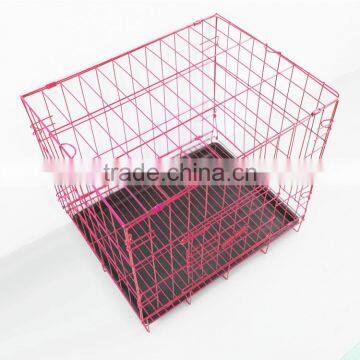 Animal Rabbit Birds Dog Cat Small Steel Cage Colorful Thicken Pet House photo-6