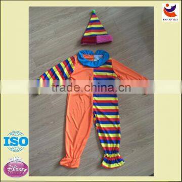 Wholesale Halloween Professional Clown Costumes Circus Costumes Carnival Clothes