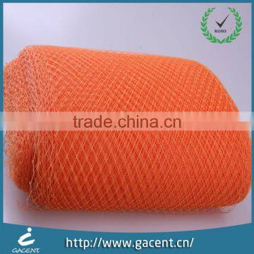 Polyester Material and Plain Dyed One Layer Mesh Fabric Tulle Ribbon photo-3