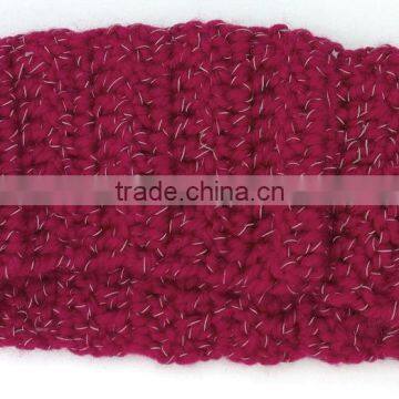 Charmkey Fresh Color Acrylic Polyester Blend Yarn Scarf Knitting Yarn Reflective Yarn photo-5