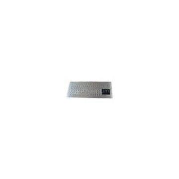 Coal Mine Stainless Steel Keyboard With Ruggedized Touchpad