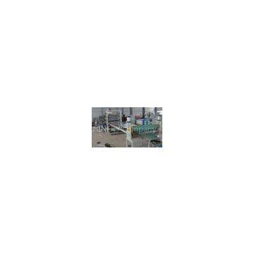 Plastic Sheet Extrusion Line , Twin Screw PVC Extrusion Machinery
