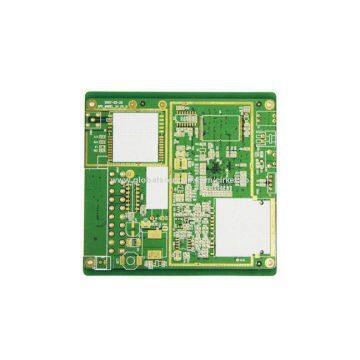 BGA Multilayer PCB with TG180 Laminate, Aluminum, FPC and Copper, Ideal for Master Control Board