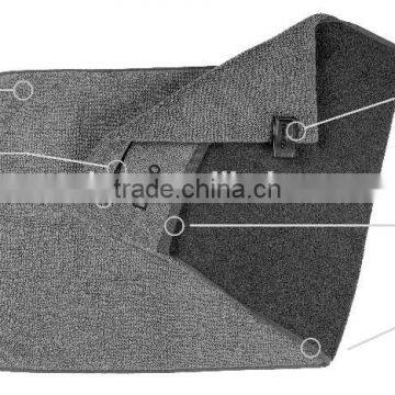 100% Cotton Magnet Strap Zipper Pocket Fitness Towels, Zip Pocket Gym Towels photo-3