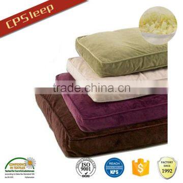 Eco-Friendly Wholesale Custom Dirt-Proof Shredded Foam designer dog beds dogs