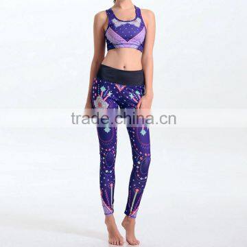 Womens Active Gym Sport Fitness Racerback Tank Tracksuit