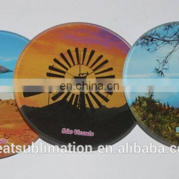 Sublimation photo glass coaster