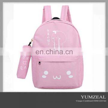 Girls korean school backpack canvas bags backpack
