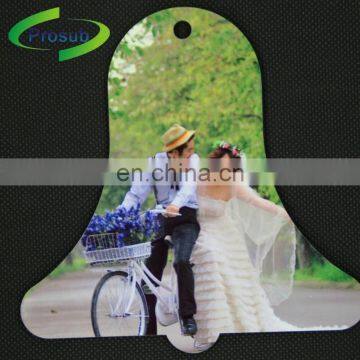 China cheapest blank MDF couples/lovers photos frame pendant