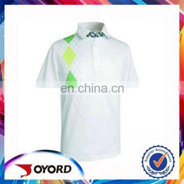 Costomized fashion golf polo shirt dri fit