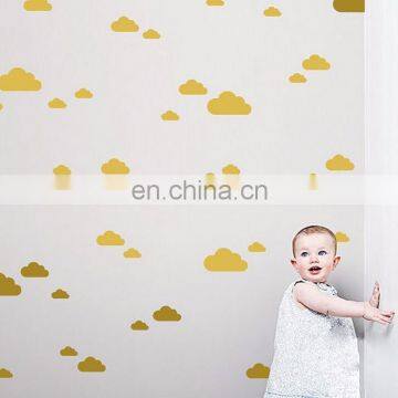 Ins Style Cloud Shape Vinyl Wall Sticker Children Room Home Decoration Mural Roon Decal photo-4