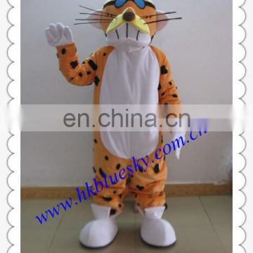 adult plush Leopard mascot costume