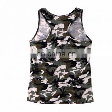Women Tank Tops Camouflage Wild Round Neck Sleeveless Casual Vest Clothing photo-4