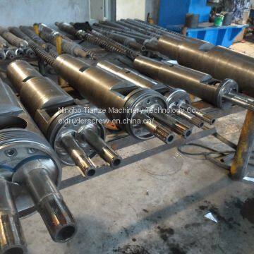 Screw Barrel for Electrical Cable Blow Film Blow Recycle Pelletizing Casting Film Plastic Plate Sheet Plastic Profile photo-3