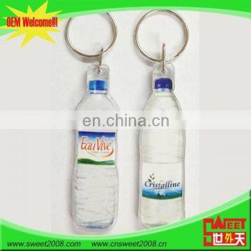 Promotional Clear Custom Blank Souvenir Plastic Frame Key Chain Picture Insert Logo Keyring Acrylic Keychain Photo photo-6