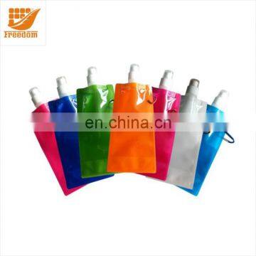 Top Quality Kids Safety PE Foldable Water Bottle With Custom Logo Printed