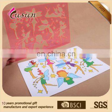 Plastic painting stencil painting template