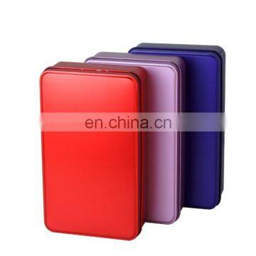 Wholesale Stock Items 195*120*50mm Custom Made Candy /Cookie/Socks Use Multi Metal Souvenir Box