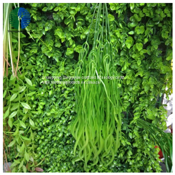 newest artificial grass green wall for decoration