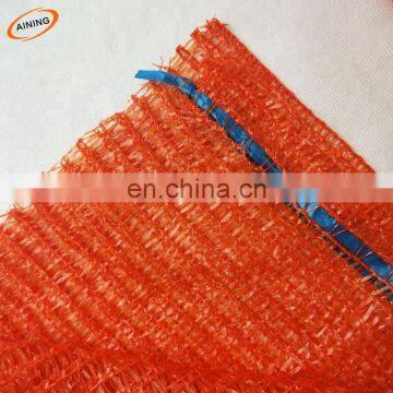 PP leno tubular mesh bag for oranges potatoes firewood