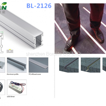 High Quality Recessed Aluminium Led Strip Mounting Profiles photo-2