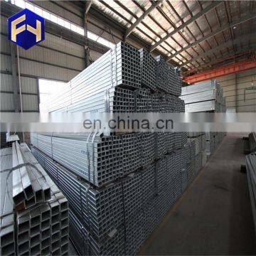 Multifunctional weight of 50x50 gi q235 supply side tube galvanized square pipe for wholesales