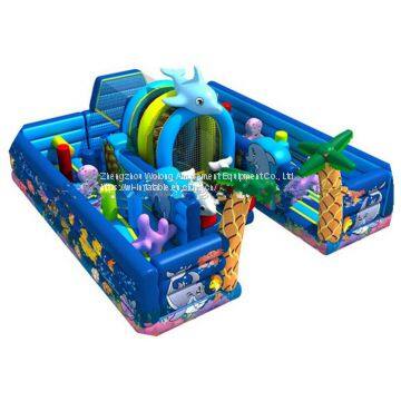 Hot selling inflatable kids obstacle course equipment for sale