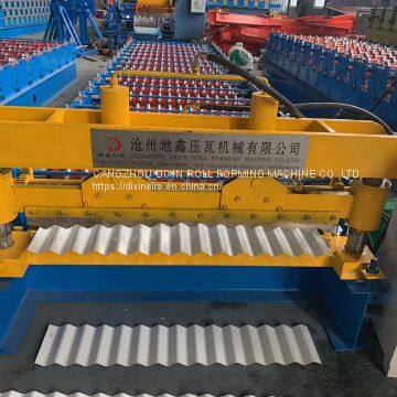 Metal Roofing Sheet Corrugating Sheet Roll Forming Making Machine Cold Galvanizing Line photo-4