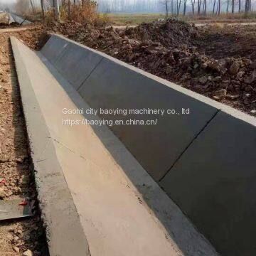 Baoying Drainage Ditch Slipform Machine/trapezoidal Channel Forming Machine/rectangular Side Ditch Slipform Machine photo-3
