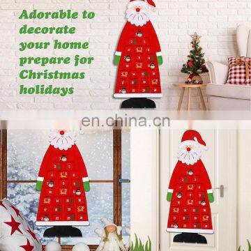 Felt Christmas Tree Calendar for Kids Christmas Gift photo-4