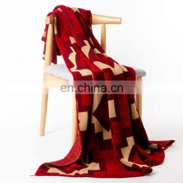 High Quality Super Chunky Acrylic Blanket polyester Printed Blanket For Baby