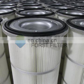 Polyester 3 Lugs Pleated  PTFE Membrane Cartridge Filters Price