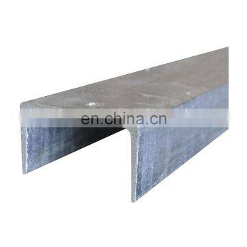 S235jr Perforated Mild Steel u Beam Channel Bar Steel for Brickwork Support