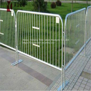 Customized Galvanized Metal Steel Safety Concert Crowd Control Road Traffic Barrier photo-2
