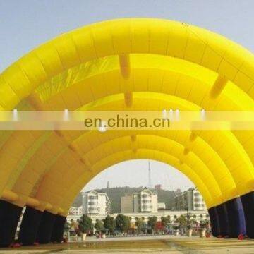 Hot Selling PVC Tarpaulin Inflatable Paintball Netting Field Tent Paintball Arena Tent photo-4