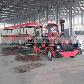 Kids Amusement Park Track Train for Sale Road Train photo-3
