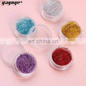 Glitter Mixed Colors 3d Nail Rolls Striping Tape Line 1mm 2mm 3mm DIY Nail Art Tips Gel Nail Decoration