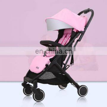 Lightweight Fiber Heated Adjustable Handle Baby Stroller photo-2