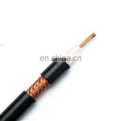 Double shielded braided Jelly filled coaxial cable CCTV wire