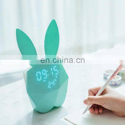 Gadgets Electronic 2021 Boys Girls Bedroom Kids Digital Alarm Clock Night Light for Holiday Gifts