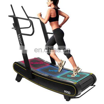 Cheap Treadmills for Sale Manual Home Fitness Running Machine Curved Commercial Gym Equipment Fitness Self Powered Treadmill