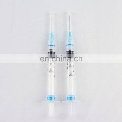 Disposable medical syringe 3ml ad auto-disable retract lock syringe