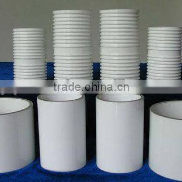 THE MOST RELIABLE MAKER Ceramic Alumina Electrical Vacuum Tube Insulator With Metallizations