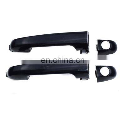 2Pcs Exterior Door Handles With key holes For 2007-2012 Hyundai Elantra Front