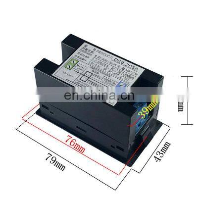 6IN1 AC Monitor 110V 220V 380V 100A Voltage Current Power Factor Active KWH Electric Energy Frequency Meter Digital LCD VOLT AMP photo-2
