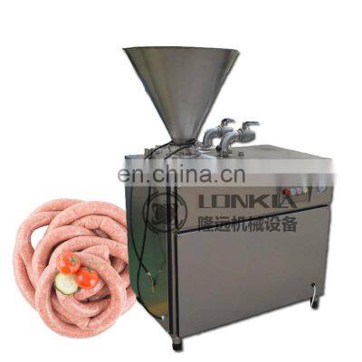 High output hydraulic sausage filling stuffing sausage making machine