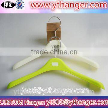 YY0519 baby shops plastic clothes hanger kids fashion clothes plastic hanger