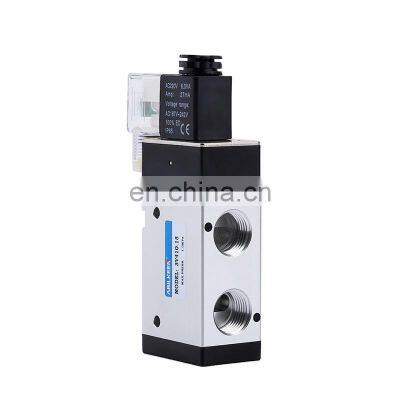 3/2 Way 3V310-10 DC24V AC220V Single Electrical Control Acting Type Thread Size G3/8 Pneumatic Solenoid Valve