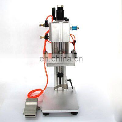 Semi-automatic Pneumatic Perfume Capping Machine Perfume Collar Press Machine