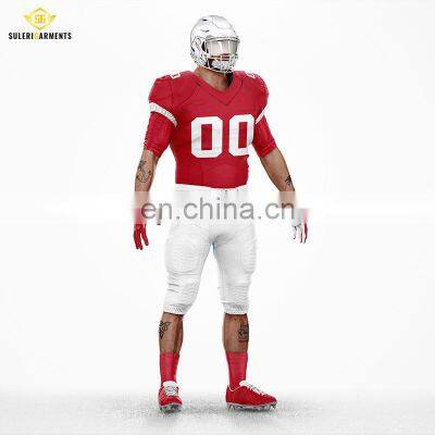 Latest Design American Football Uniform Sublimation Sportswear Football Uniform in All Colors photo-2